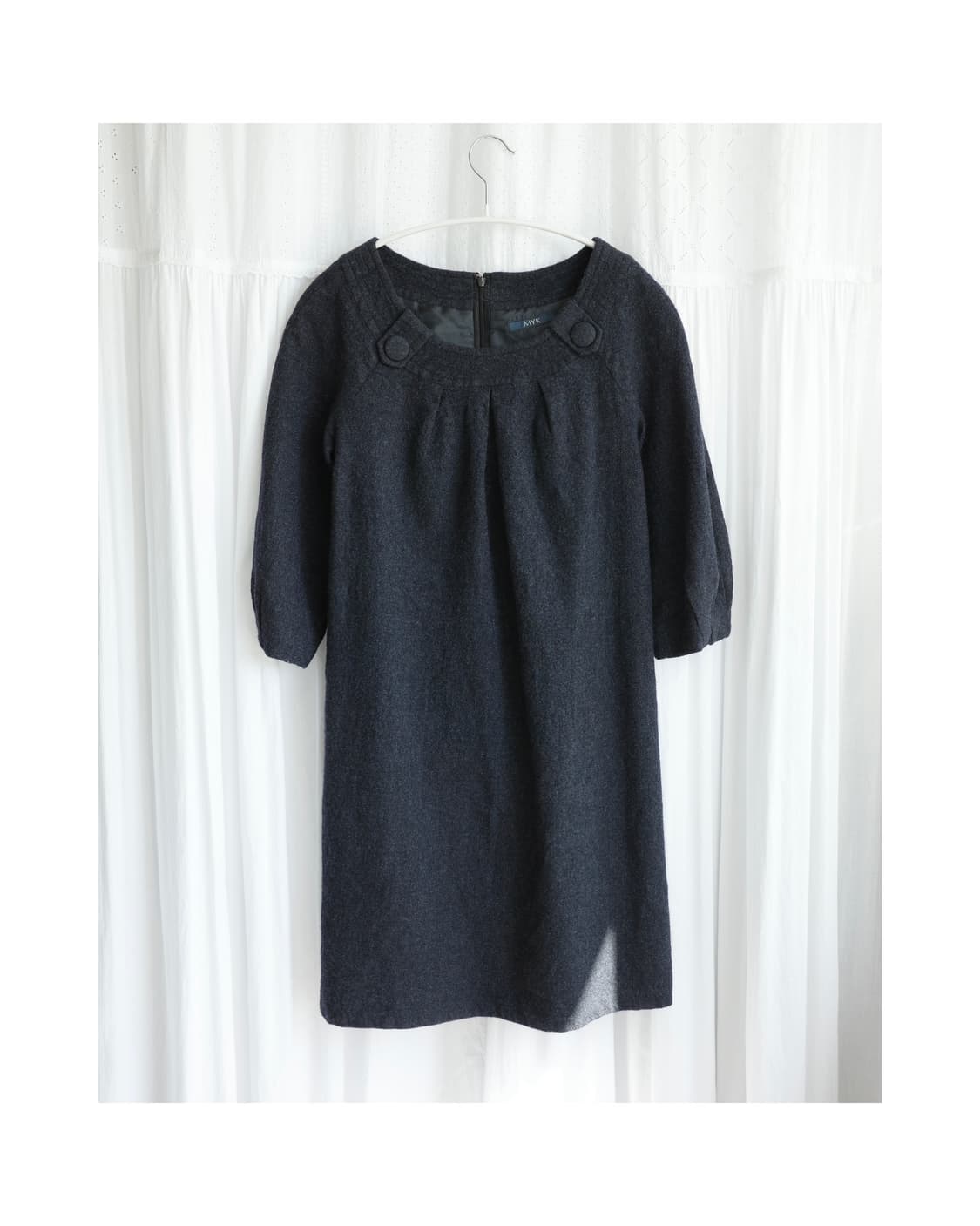 MYK deep grey one-piece 상품이미지1