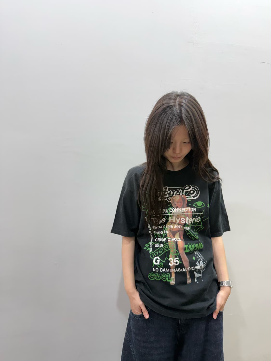 히스테릭 글래머 프린팅 아트워크 티셔츠 상품이미지1