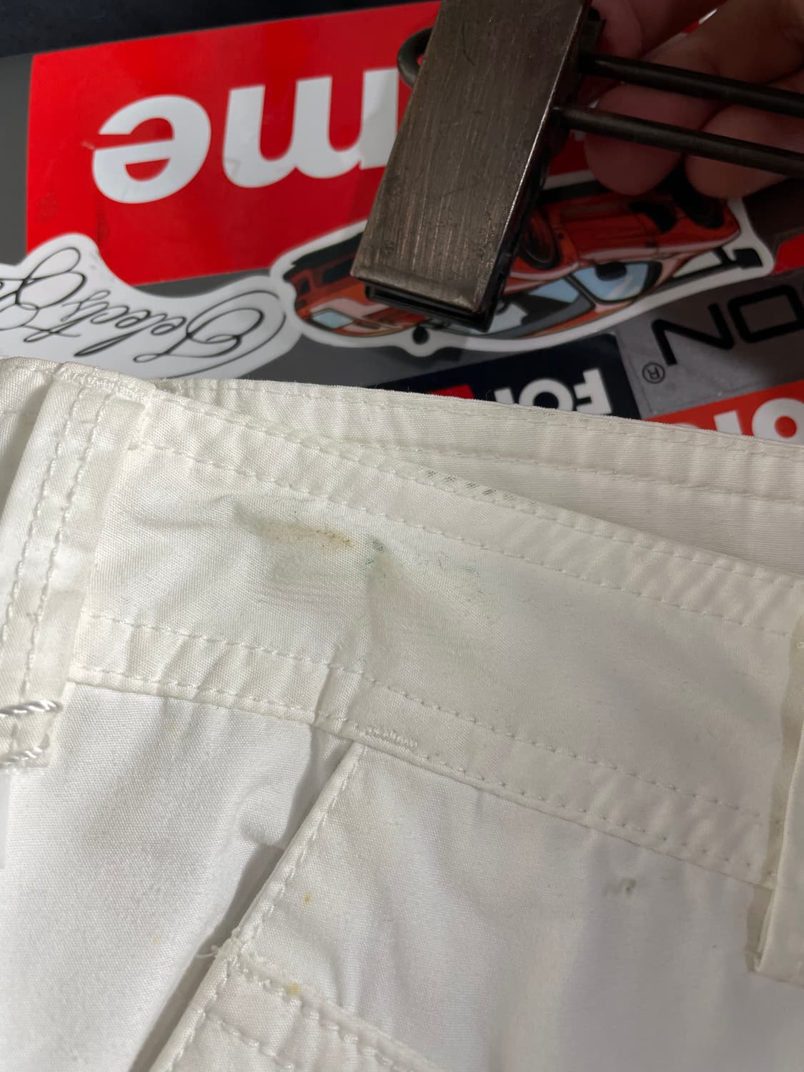 노스페이스 화이트 반바지 상품이미지7