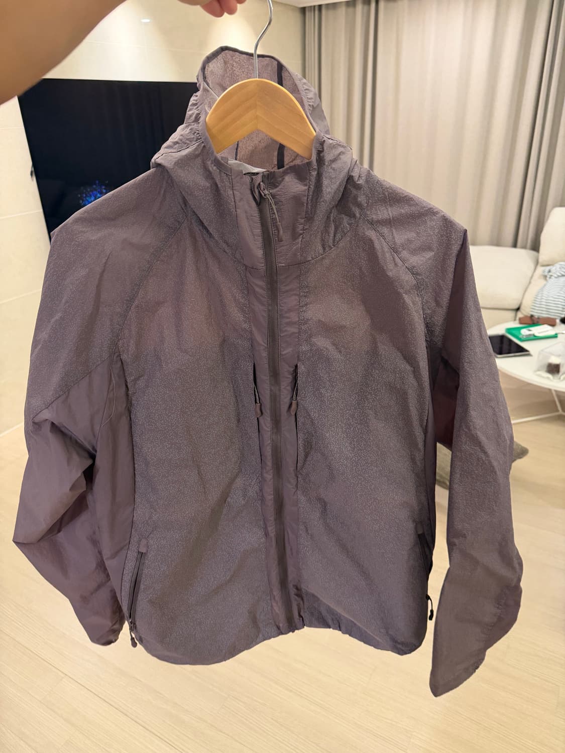 자라 에슬레틱 리플레티브 방풍 러닝 자켓 L 상품이미지8