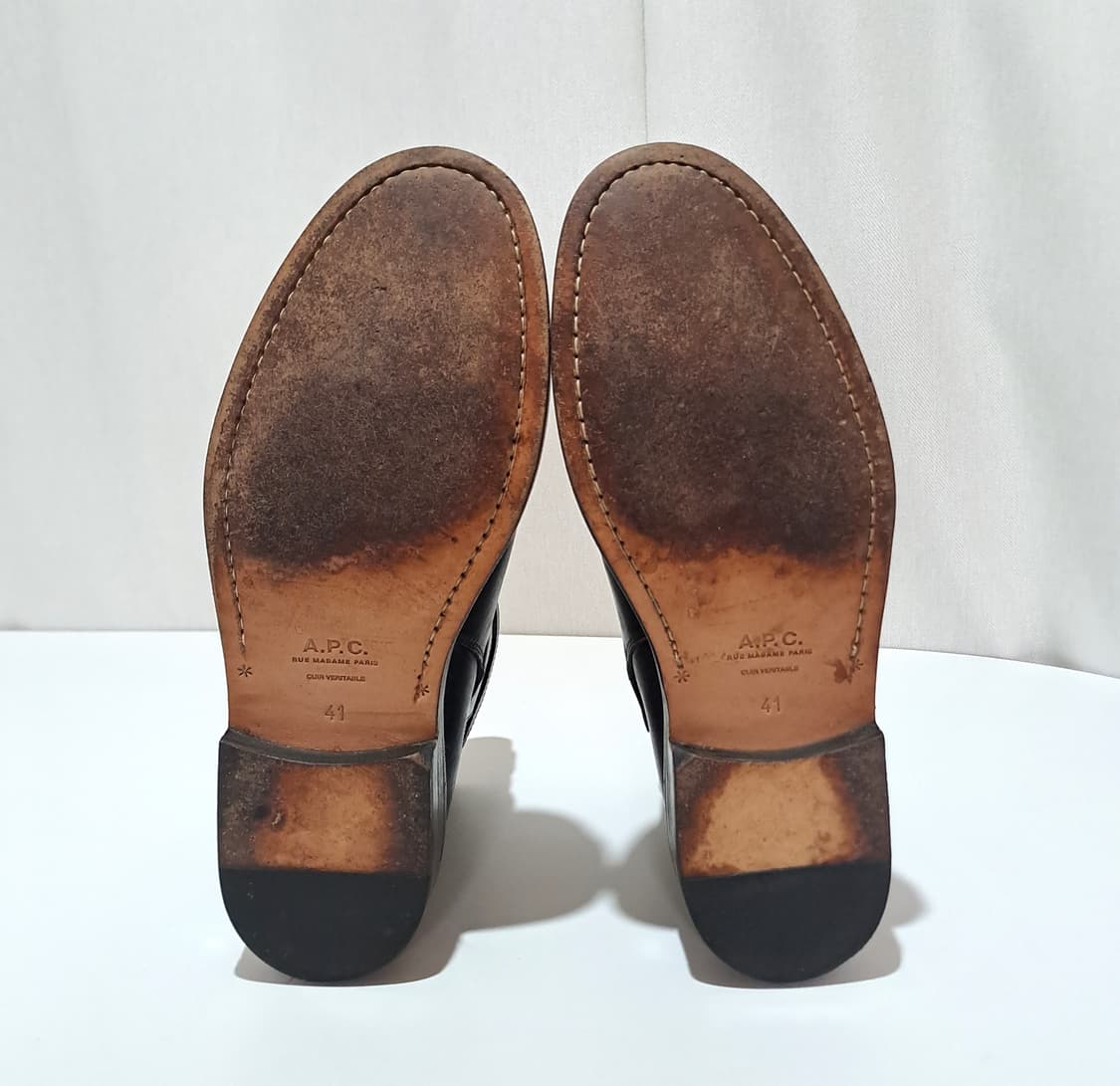 (택포) 아페쎄 벨티드 가죽 첼시부츠 260 B98 상품이미지9