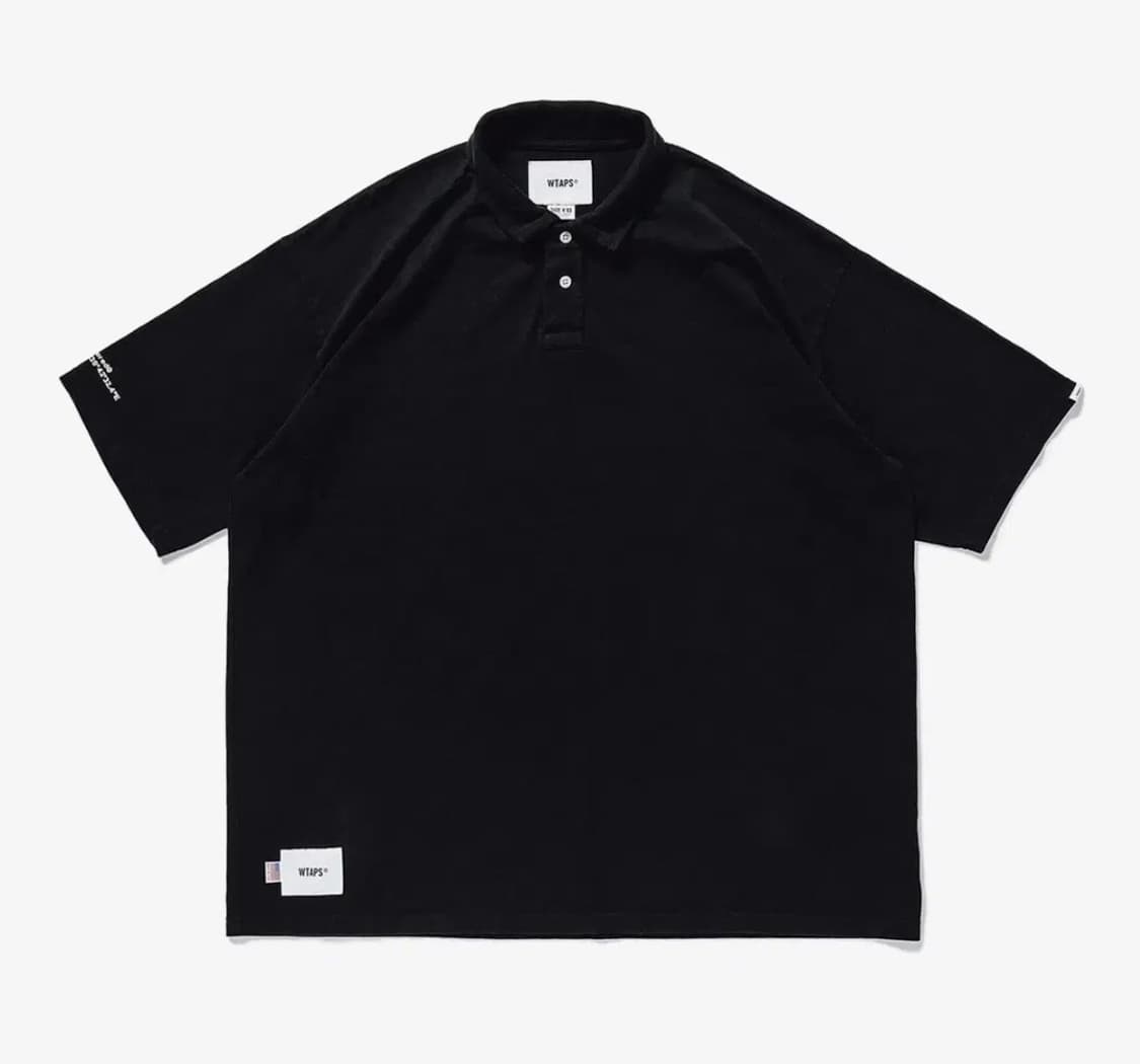 더블탭스 POLO 3사이즈 블랙 상품이미지1