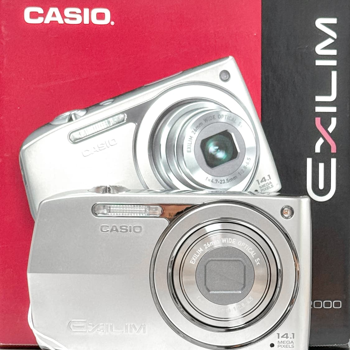 카시오 엑슬림 Z2000 실버 빈티지디카 상품이미지5