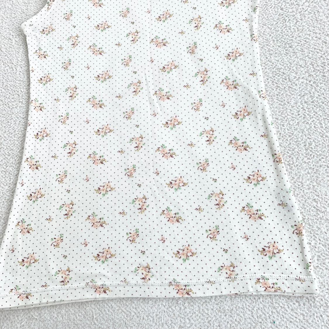 잔꽃 도트 러블리 나시 ♥  상품이미지3