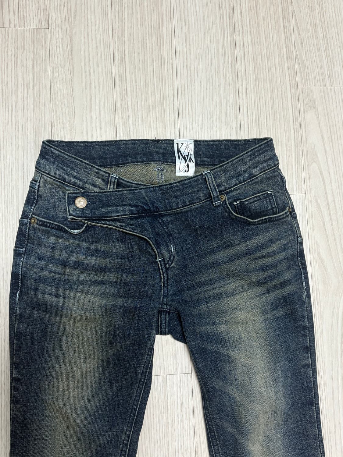 카시코 로우라이즈 데님팬츠 상품이미지8