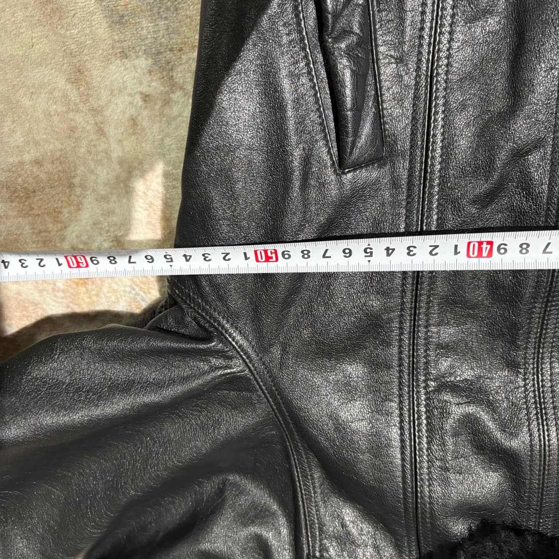 G-1 빈티지 레더 자켓 무스탕 소가죽 100% 상품이미지6