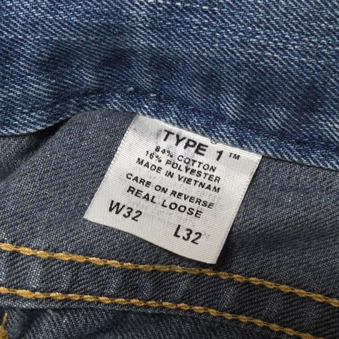 리바이스 타입원 리얼 루즈 버튼 플라이 데님팬츠 상품이미지9