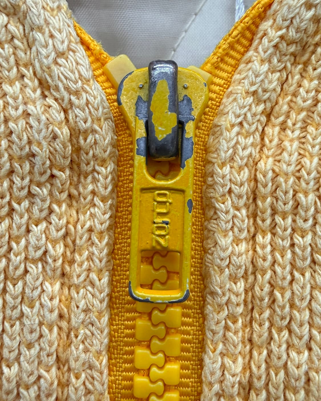 베티붑 00s 코튼 니트 봄버 자켓 상품이미지6