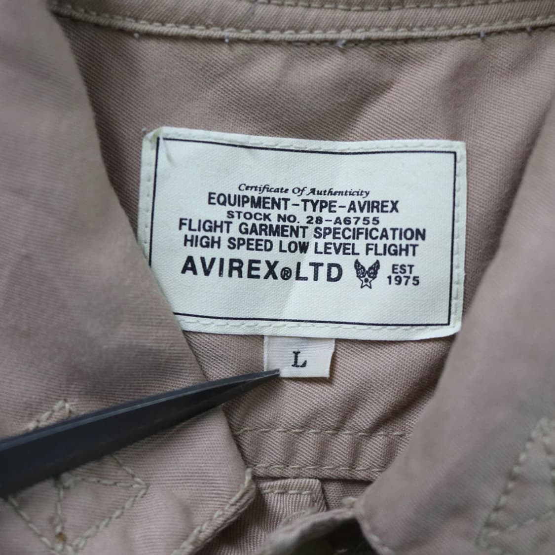 아비렉스 사파리 셔츠 66196 상품이미지8