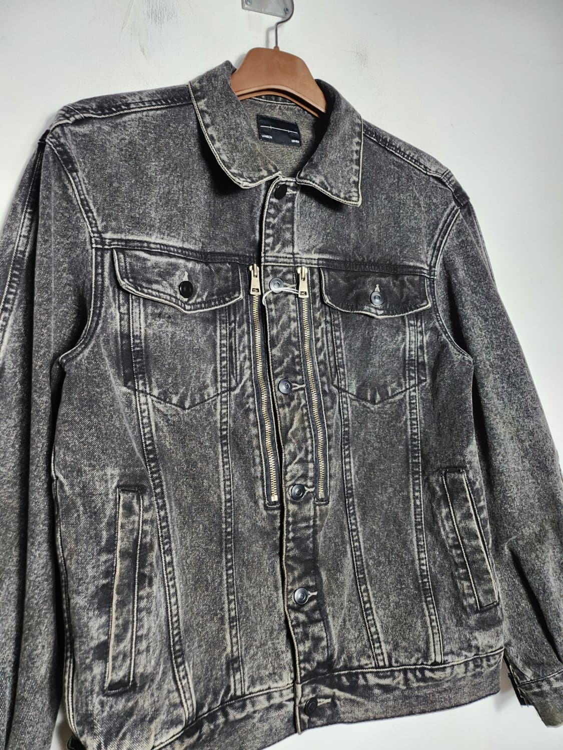 메종미네드 바이커 데님 자켓 상품이미지2