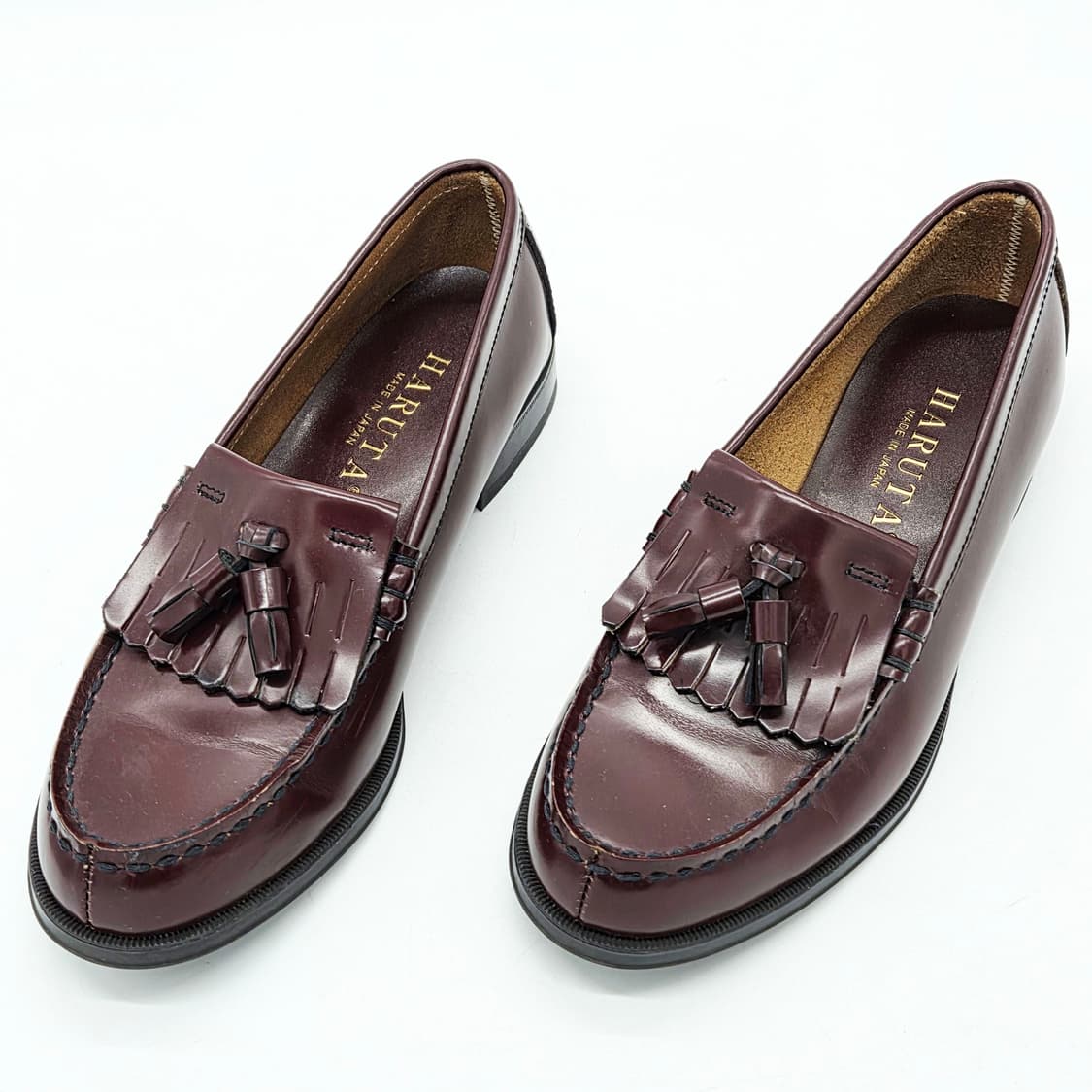  하루타 우먼스 테슬로퍼 버건디 (245)  상품이미지1