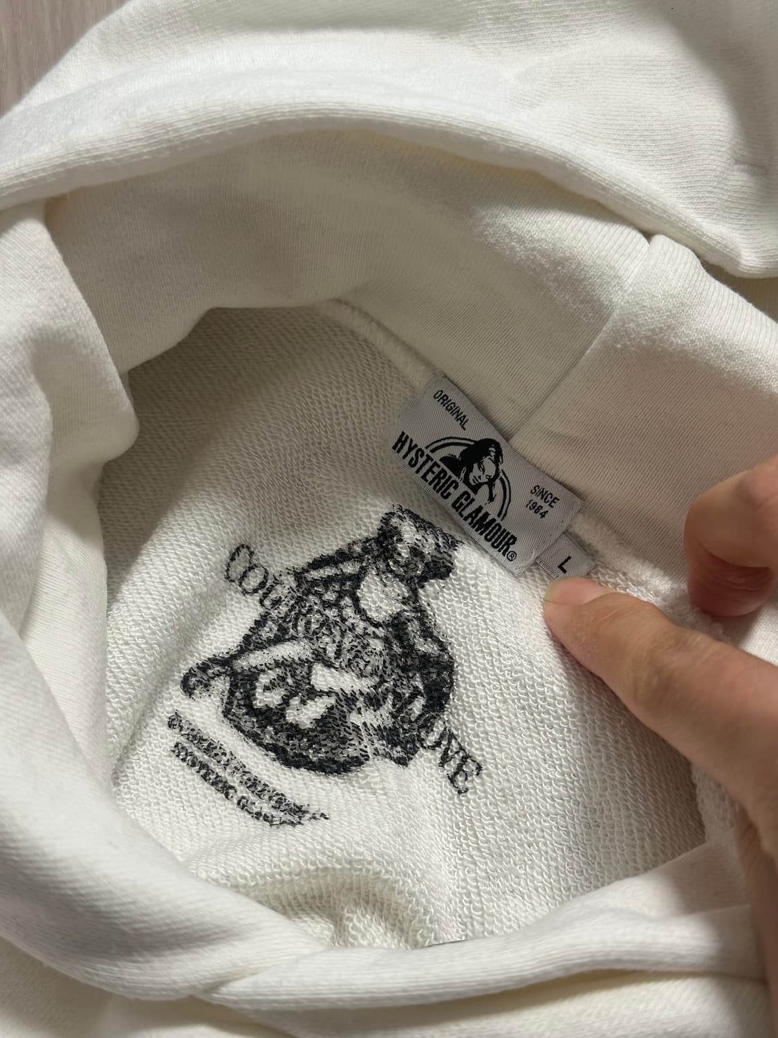 히스테릭 글래머 코트니 러브 후드티 상품이미지4