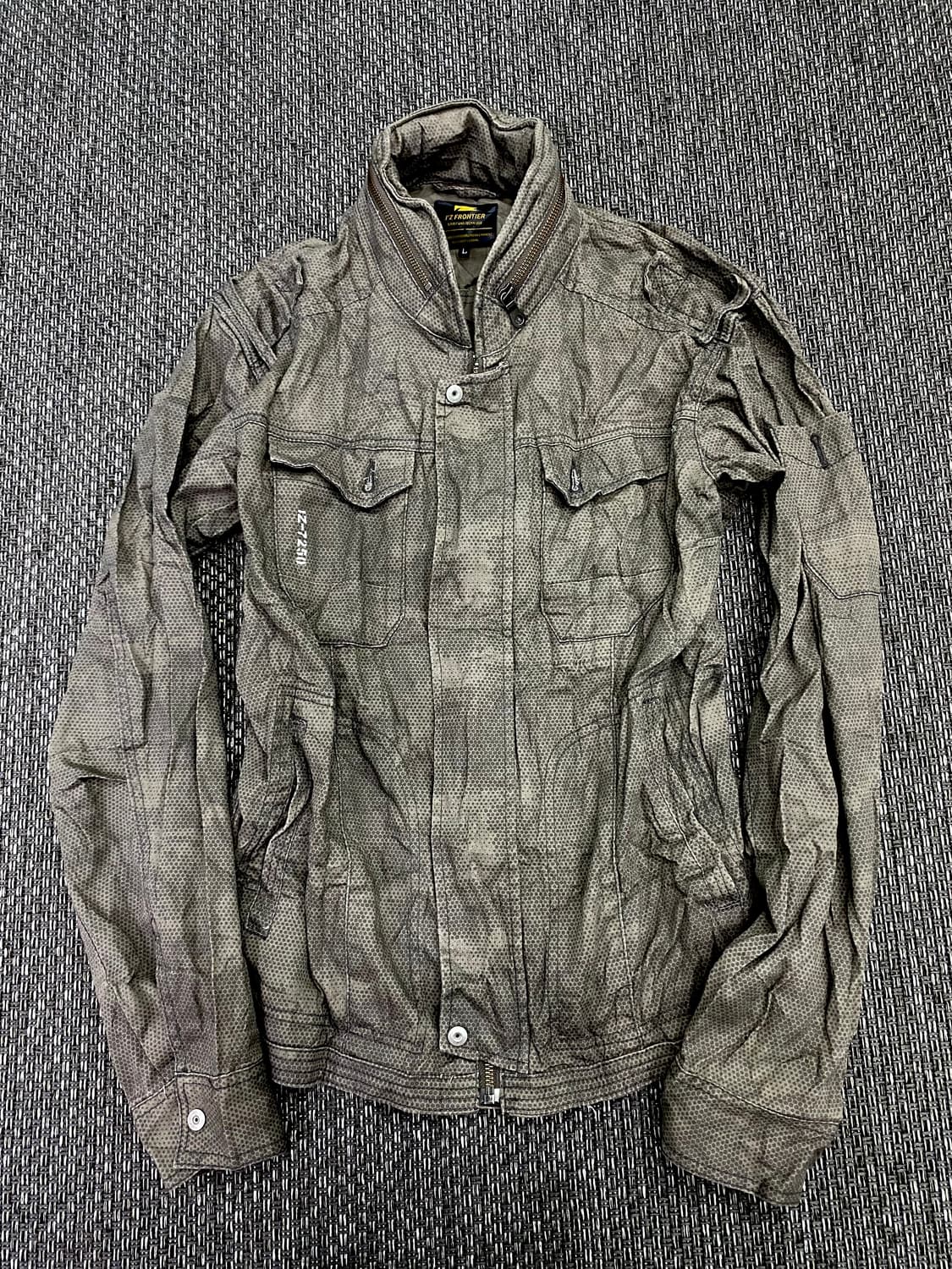 Y2K Grunge Military Jacket 상품이미지1