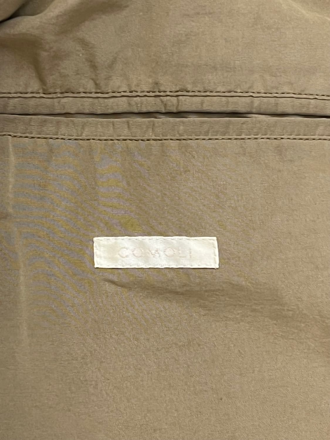 코모리 코튼 나일론 코치자켓 2 베이지 상품이미지2