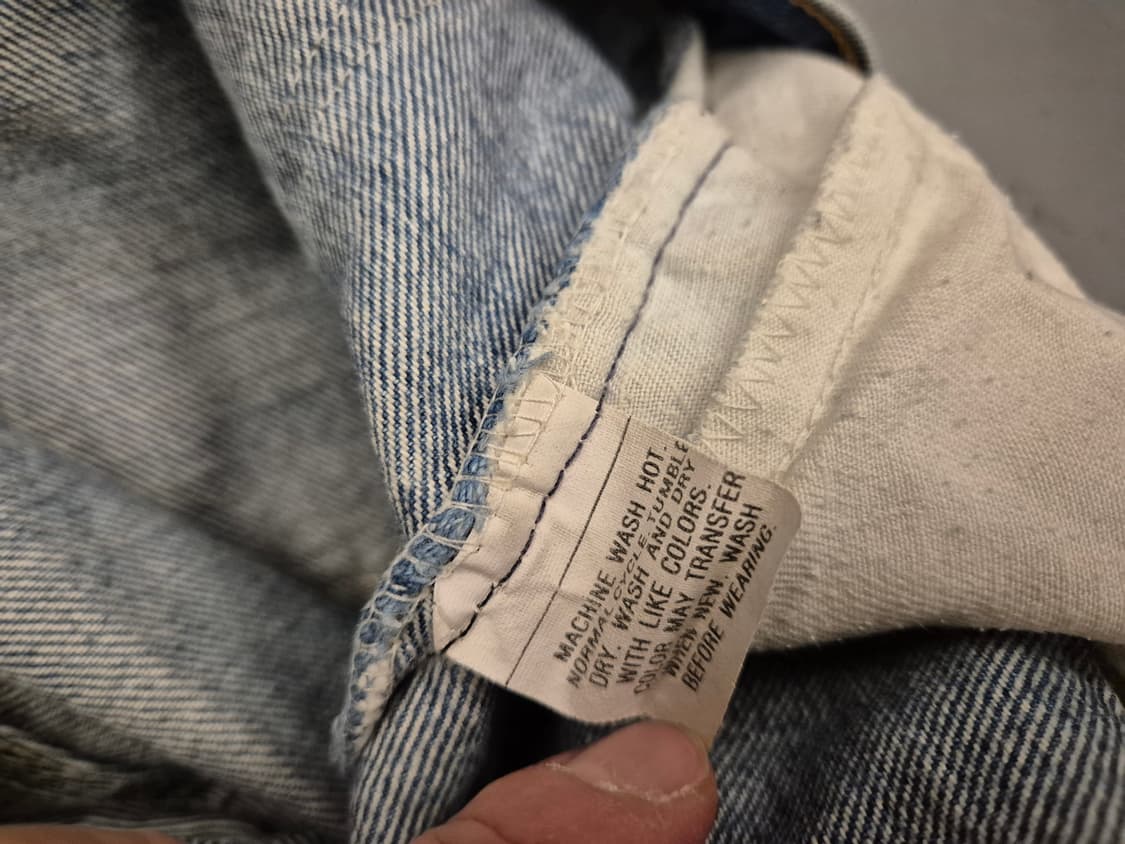 80s 리바이스 517 오렌지탭 데님 팬츠 상품이미지8