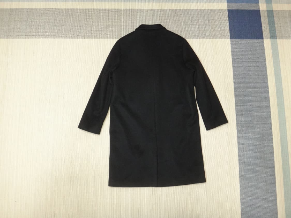 (S사이즈) 인사일런스 울 캐시미어 혼방 싱글 코트 상품이미지2