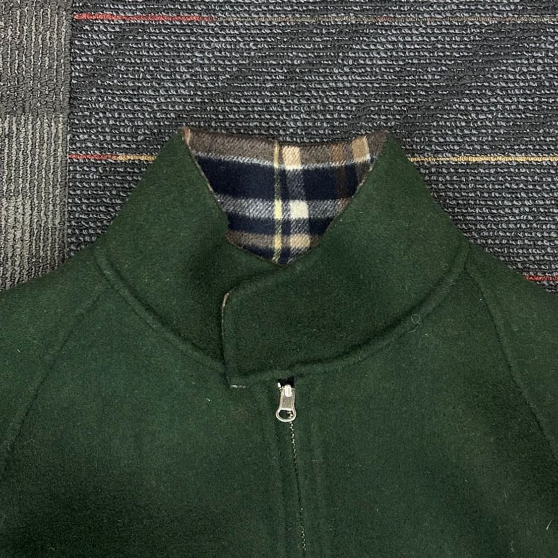 MOSCO 리버시블 네이비브라운&카키 자켓 M 상품이미지9