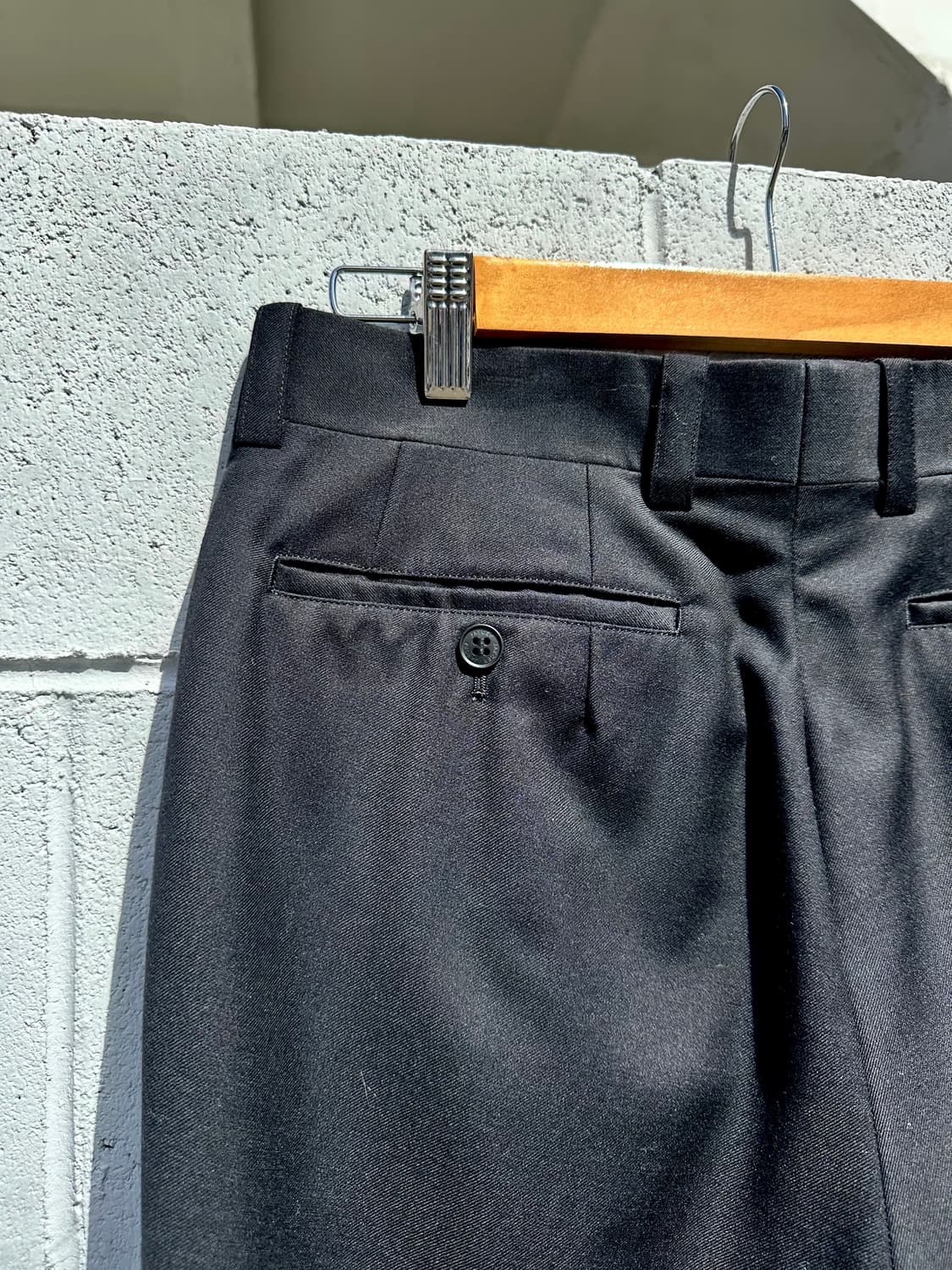 예거 블랙 카브라 슬랙스 상품이미지6