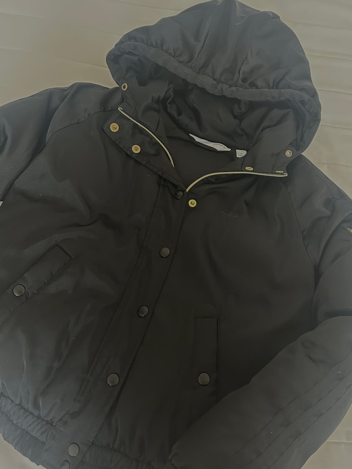 Adidas black 3stripe Ma-1  jumper 상품이미지1