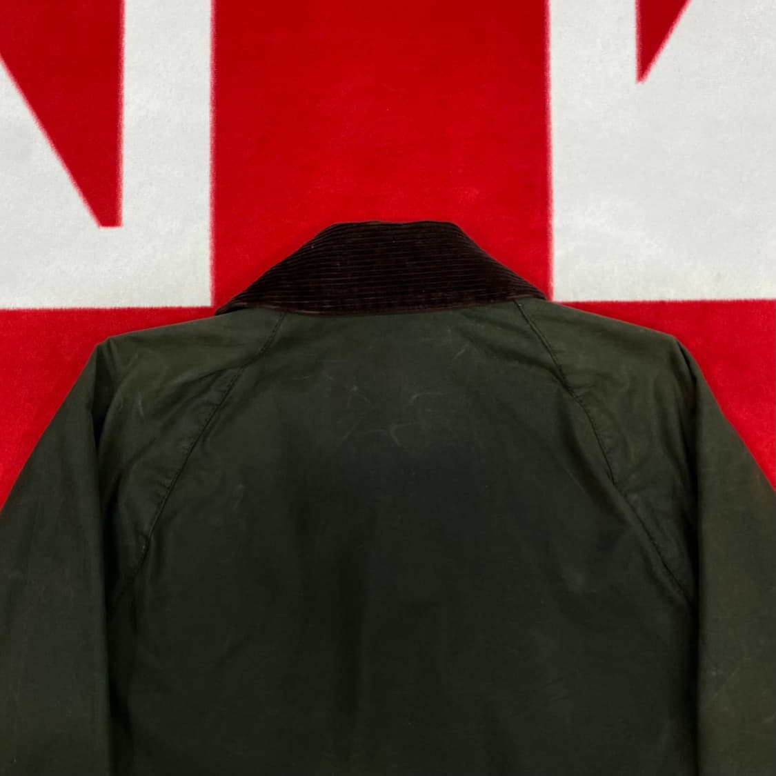 바버 비데일 왁스자켓 실측 S  상품이미지9