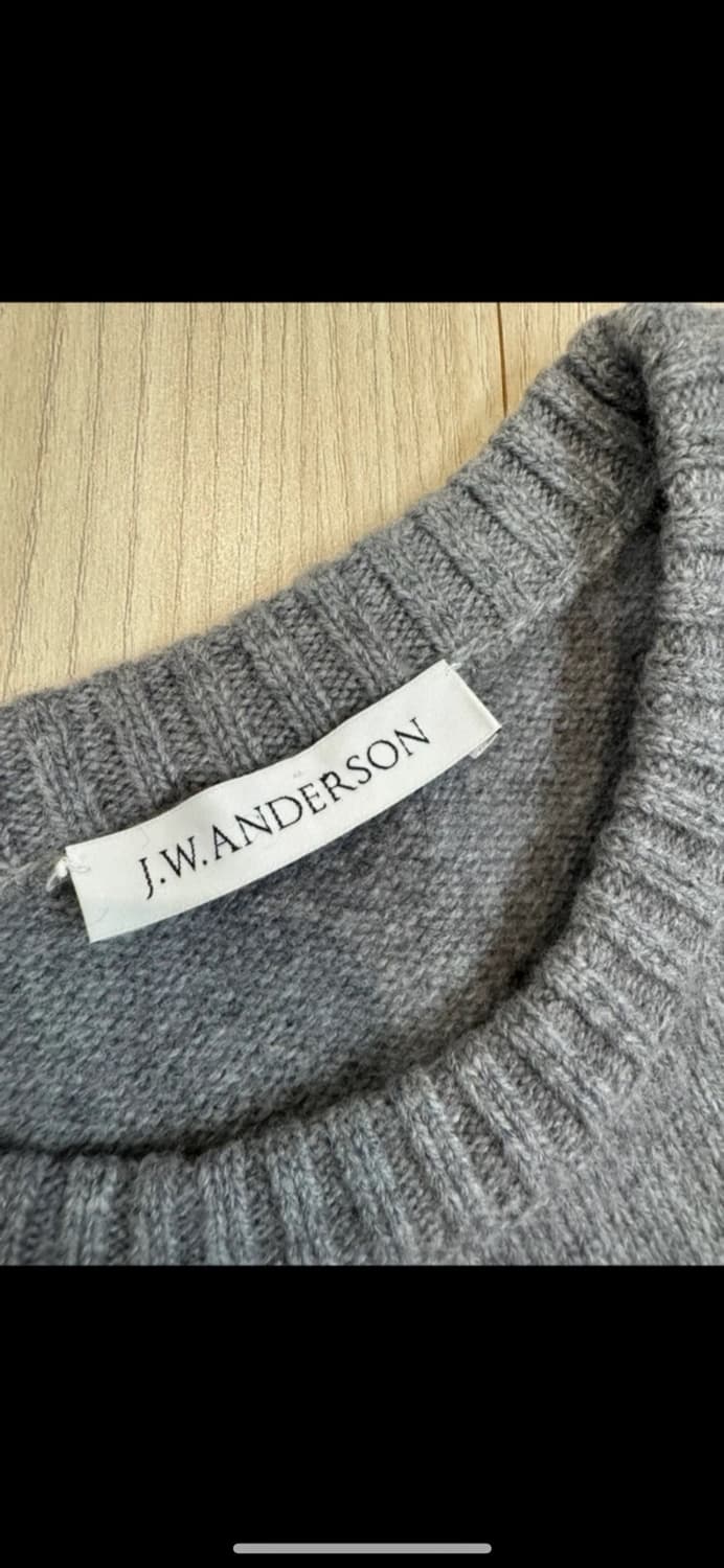 무료배송) JW앤더슨 울80% 니트 / 그레이니트 겨울니트 울니트 상품이미지2