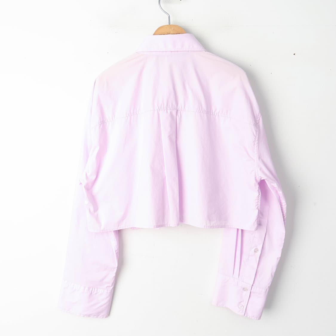 66/자라 크롭 셔츠 상품이미지2