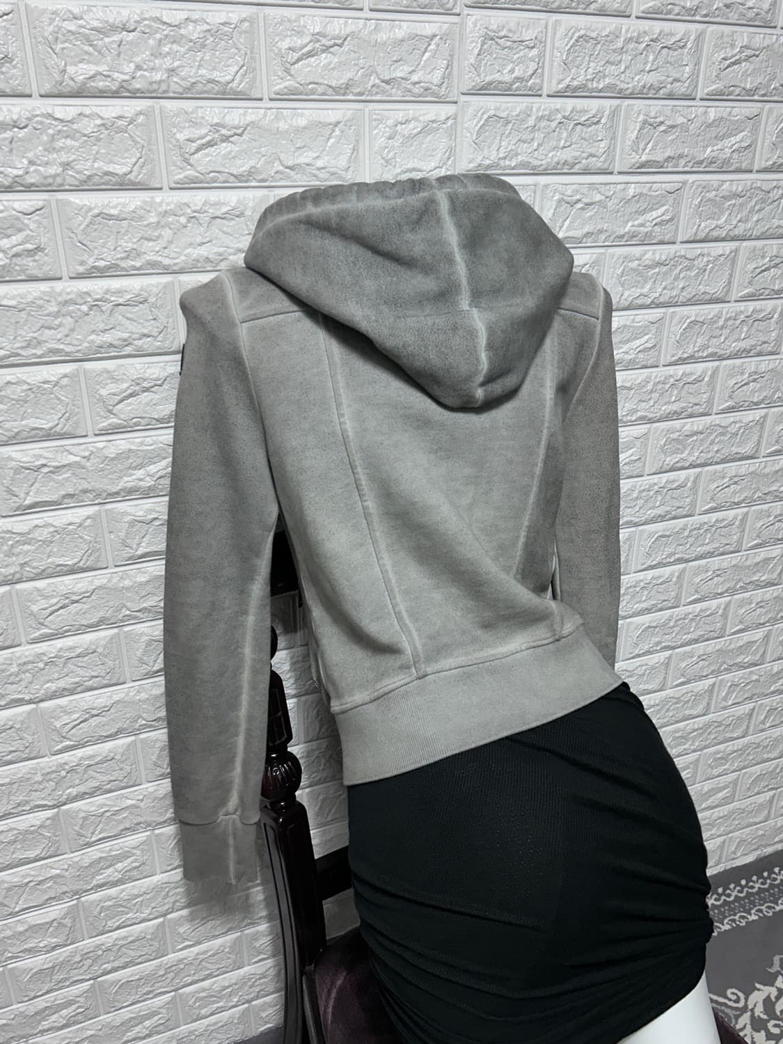 돌체앤가바나 더티 워싱 후드집업 상품이미지5