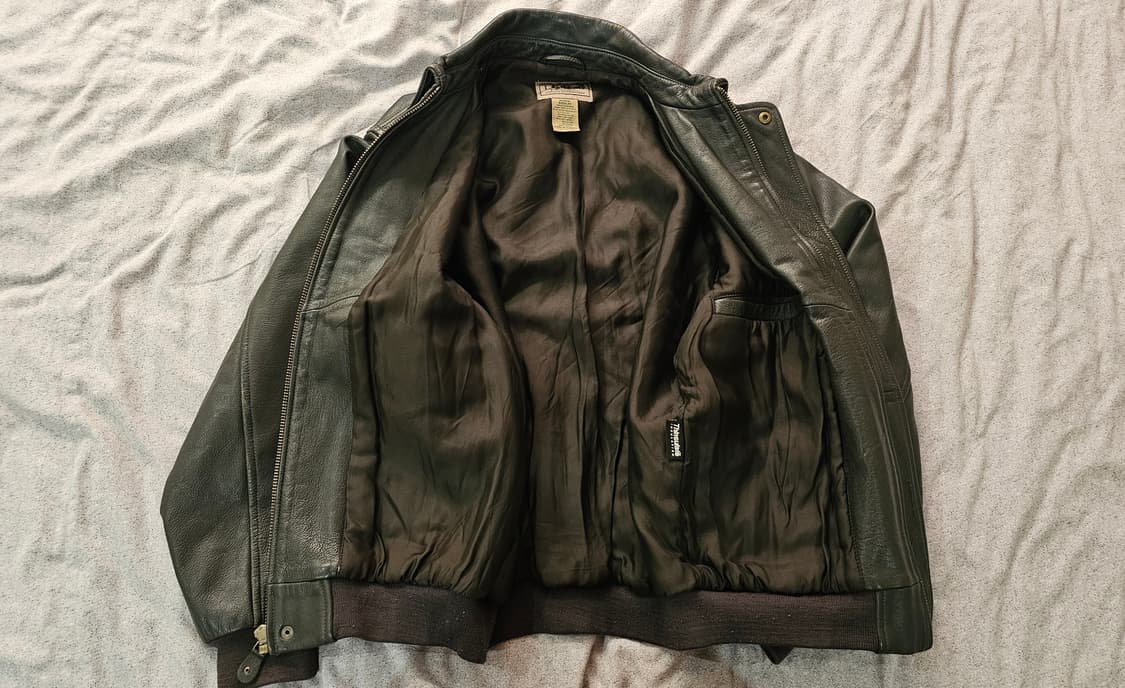 엘엘빈 고트스킨 A-2 레더 자켓(100~105추천) 상품이미지3