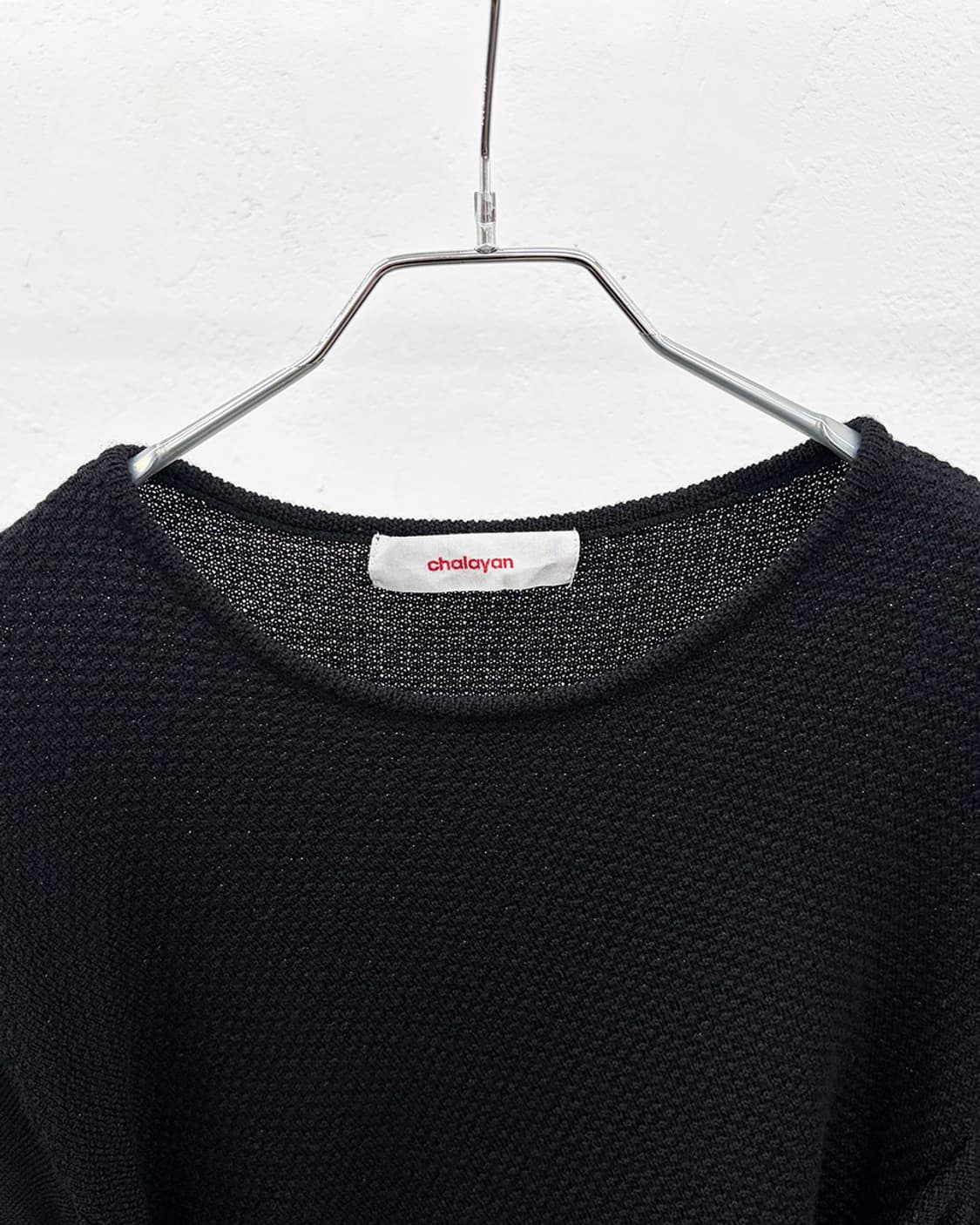 후세인 샬라얀 드레이프 니트 상품이미지4