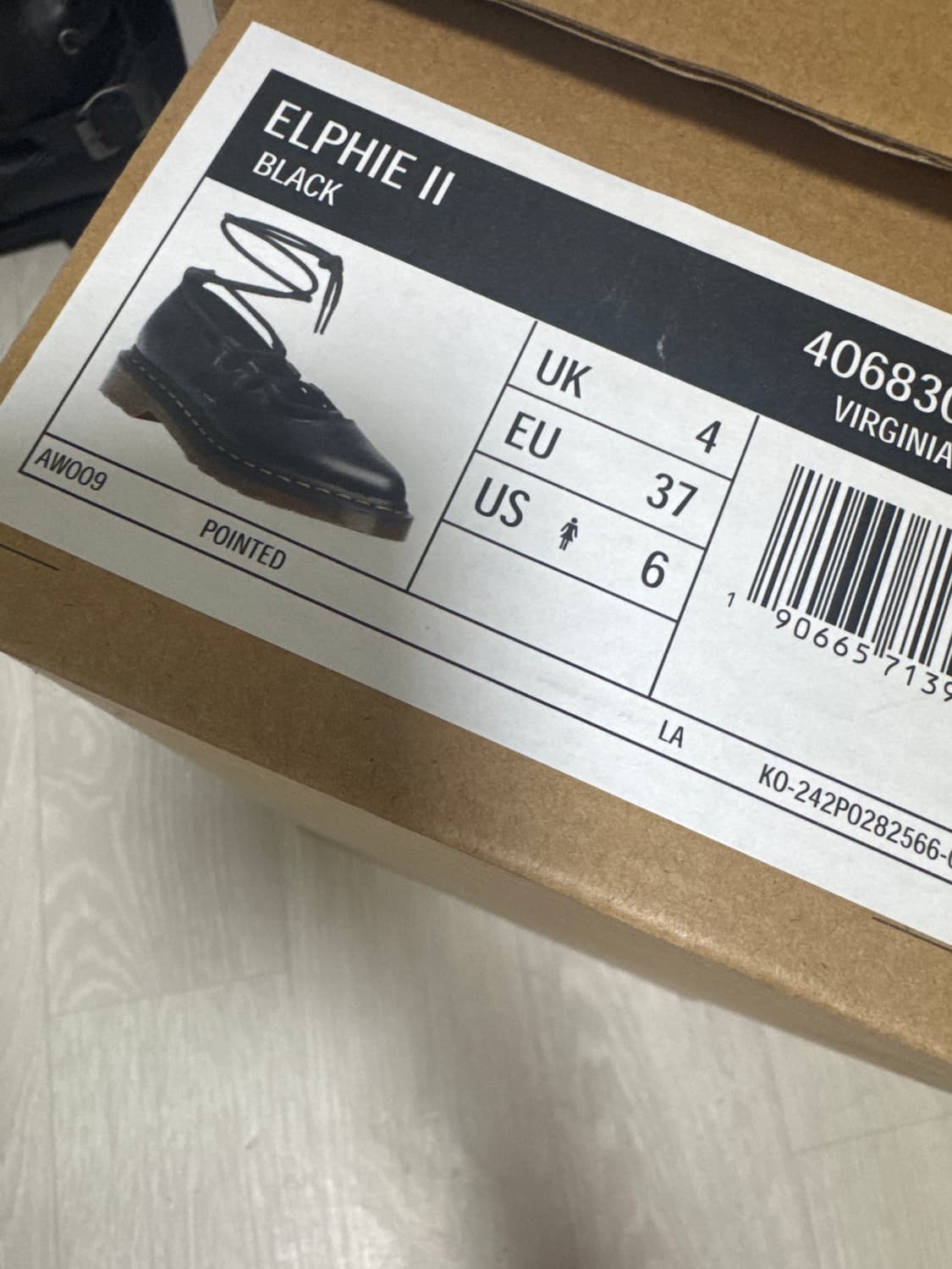 [Dr.Martin] ELPHIE II BLACK UK4 230 상품이미지4