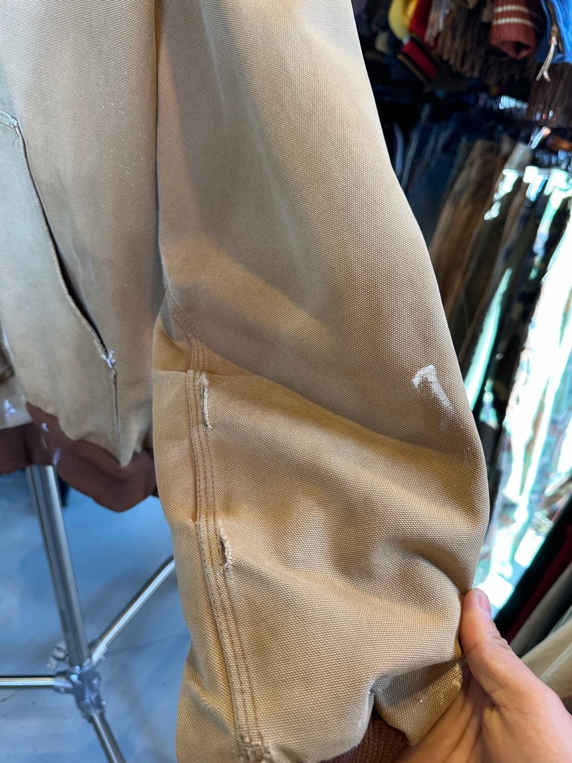 칼하트 디트로이트 페인팅 덕 액티브 워크 자켓 made in usa 상품이미지7