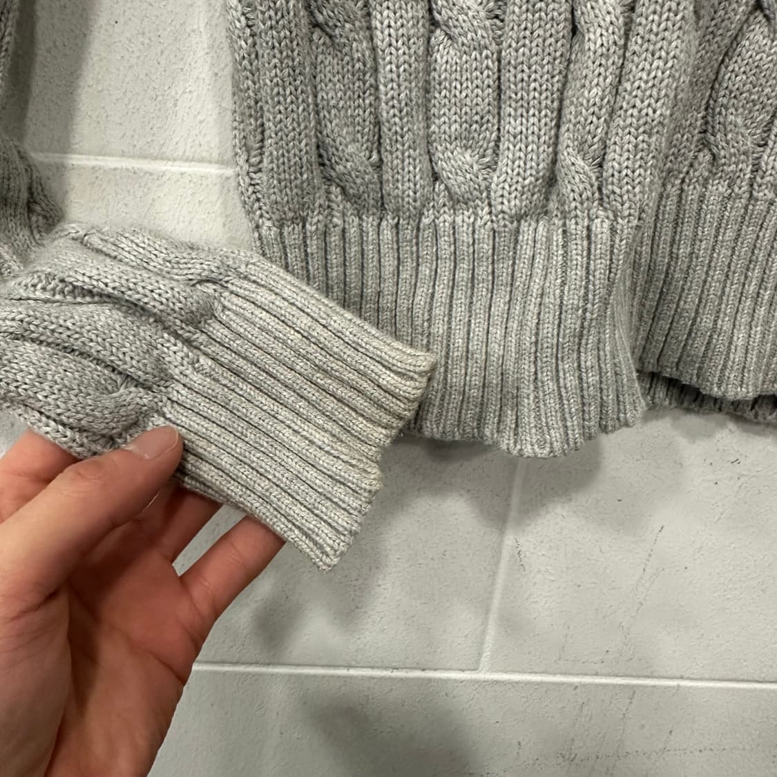 폴로 랄프로렌 꽈배기 니트 상품이미지2