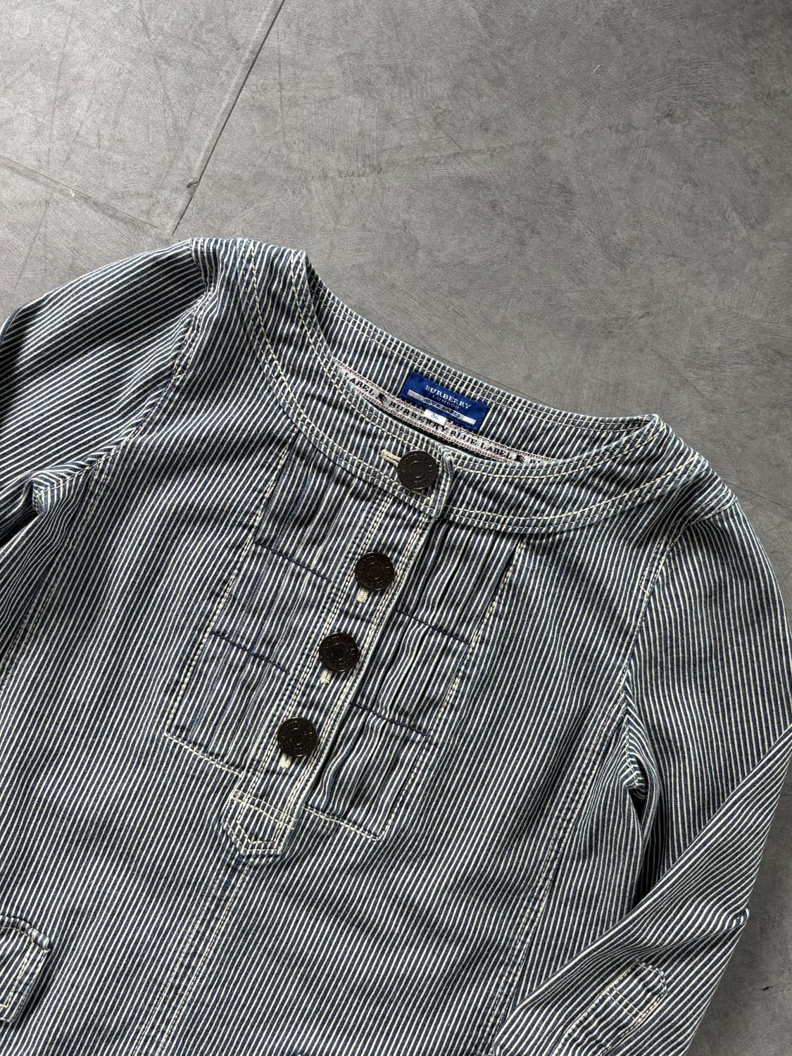 Burberry 버버리 블루라벨 스트라이프 미니 원피스 상품이미지2