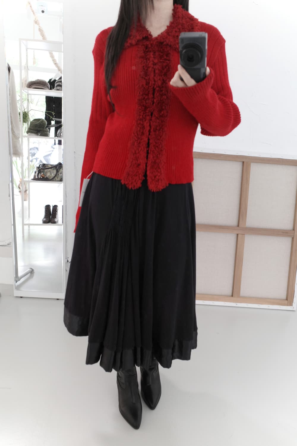 fringe knit cardigun 상품이미지7
