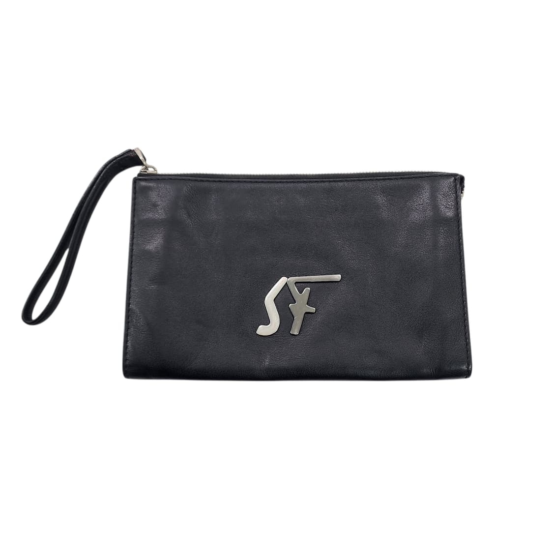 살바토레 페라가모 블랙 SF로고 클러치백 상품이미지1