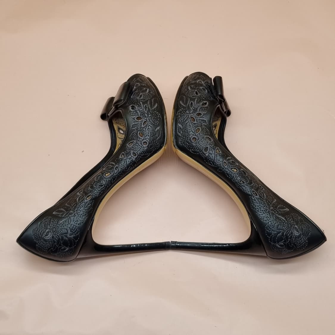 페라가모 레이스힐 235 굽10 상품이미지5