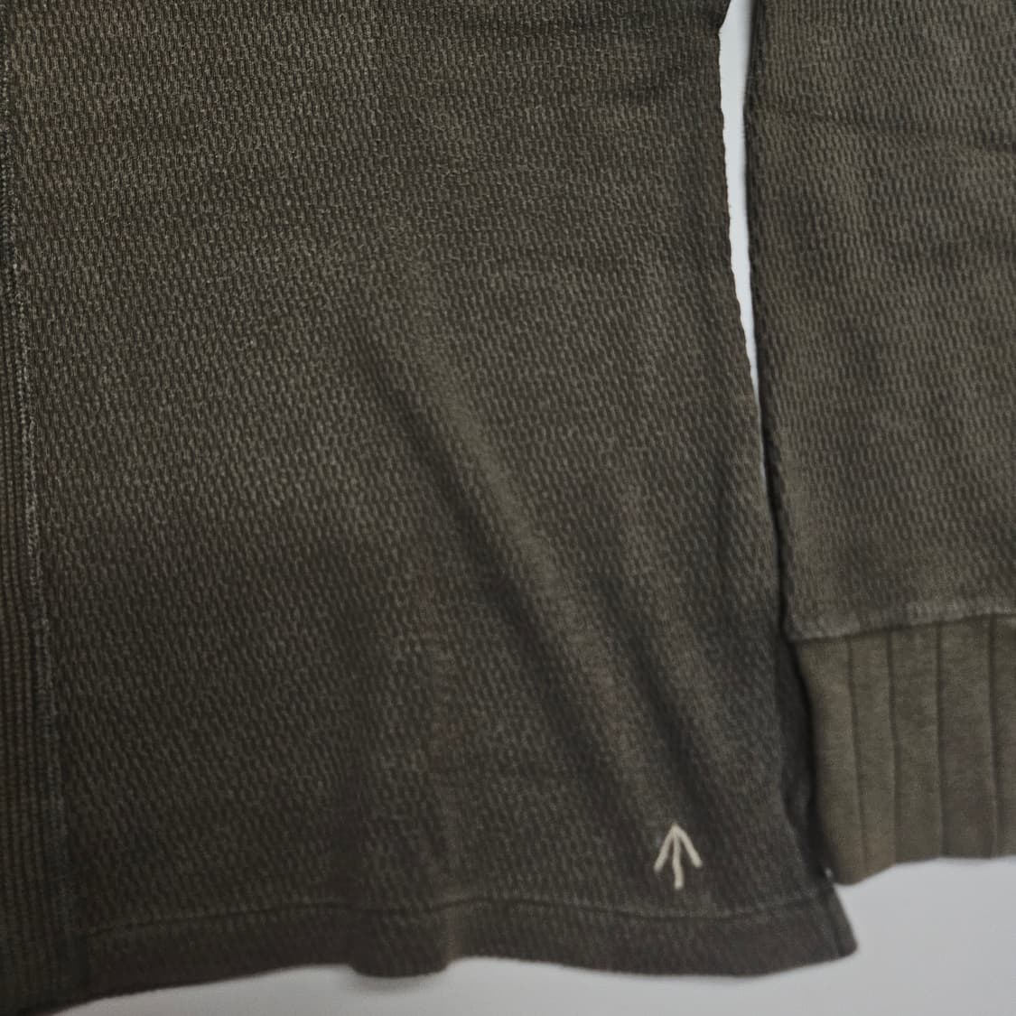 (무료배송) 나이젤카본 비대칭 와플믹스 롱슬리브 / 올리브 / 50사이즈 상품이미지7