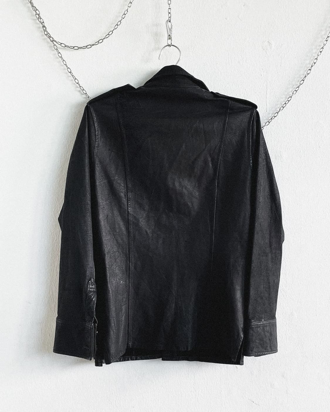 JPN 아티저널 레더 셔츠 상품이미지7