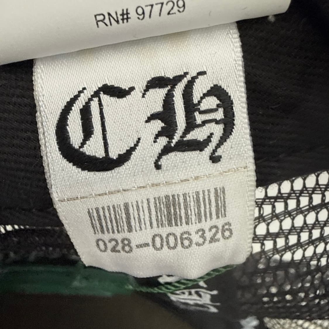 크롬하츠 세메터리 레더패치 매쉬캡 상품이미지6