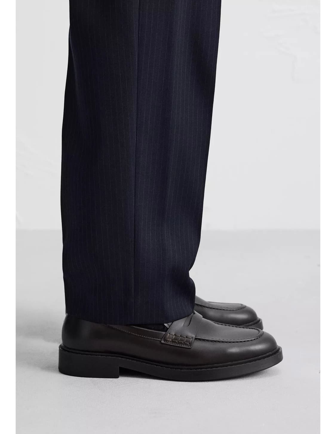 자라 브라운 포멀 페니 로퍼 상품이미지2