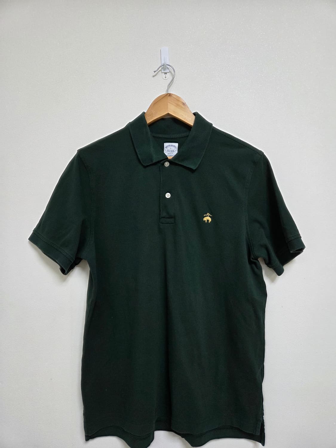 브룩스브라더스 금장 진그린 반팔카라티 상품이미지2