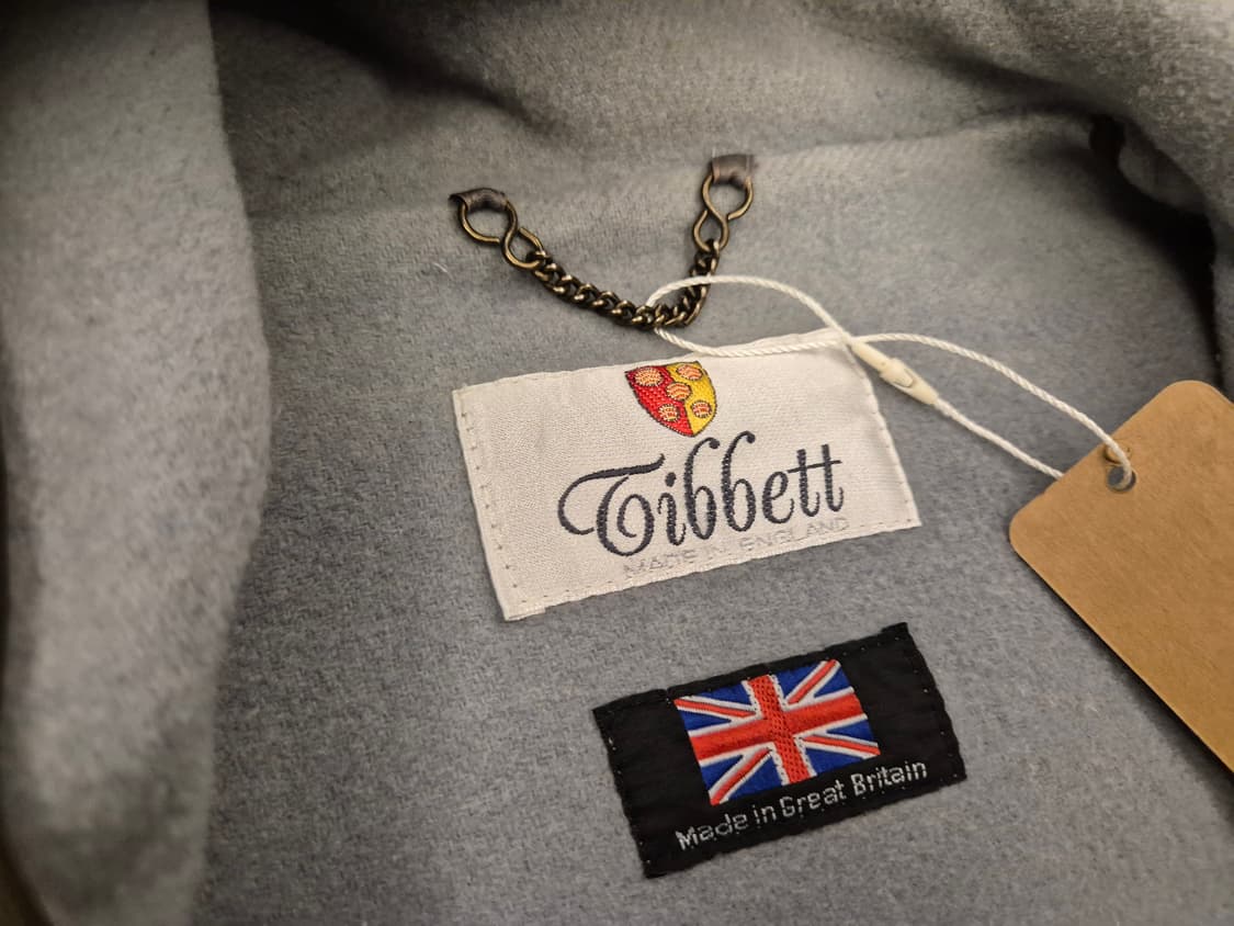 90s Tibbett 울 후드 코트 상품이미지8