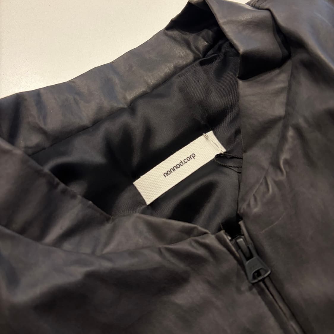 논노드 히트 리액티브 봄버 자켓 올리브 브라운 C564 상품이미지3