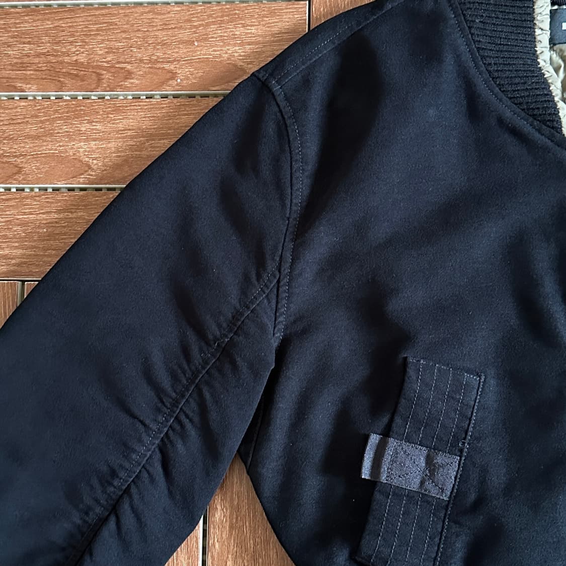 Diesel zip detail ma-1 bomber jacket 상품이미지5