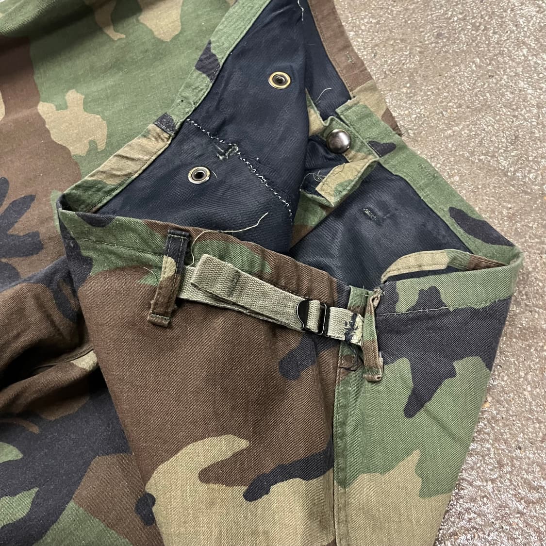 80s 미군 케미컬 프로텍티브 팬츠 (M) 상품이미지5