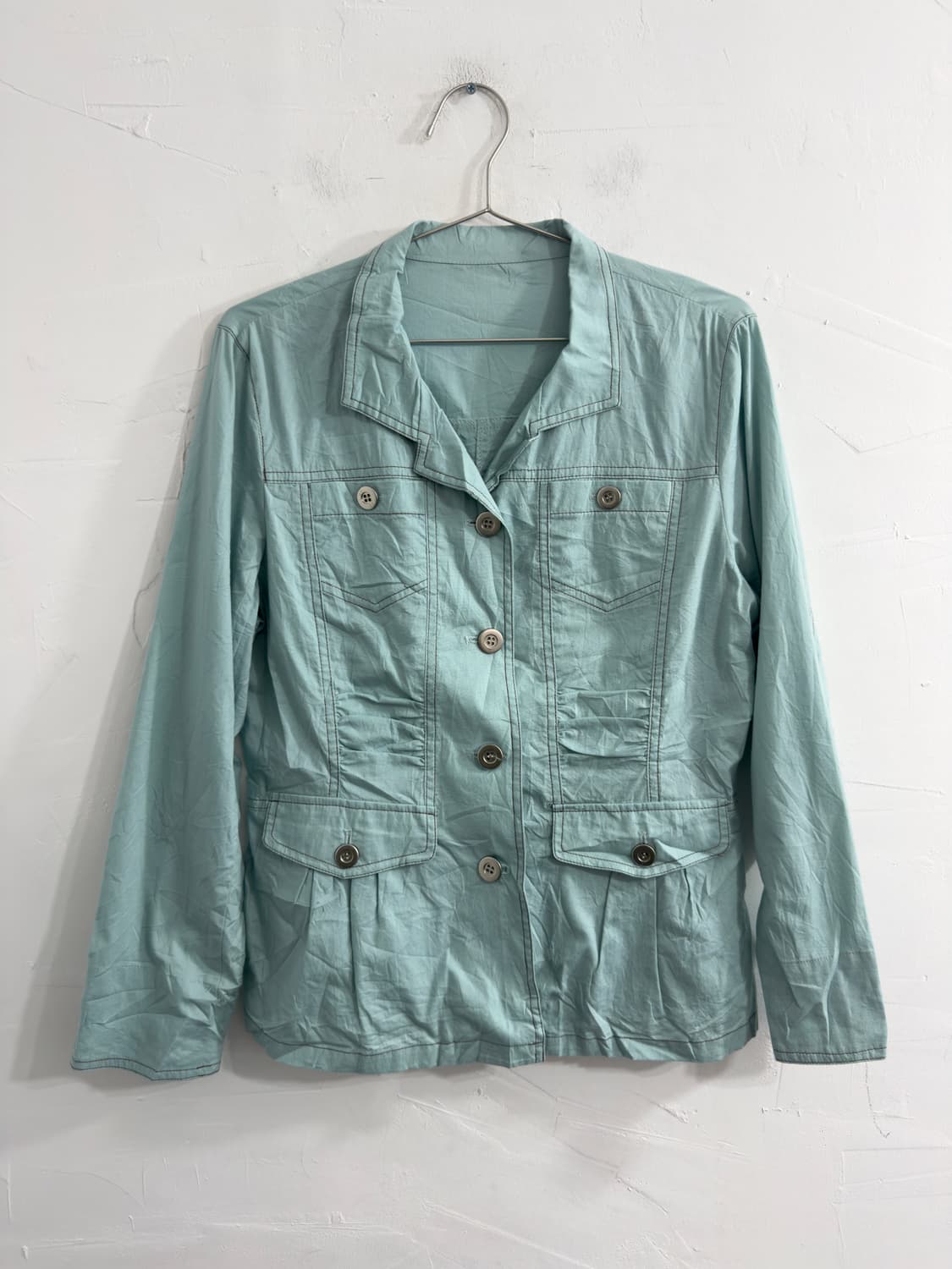 Noa-ge button jacket 상품이미지1