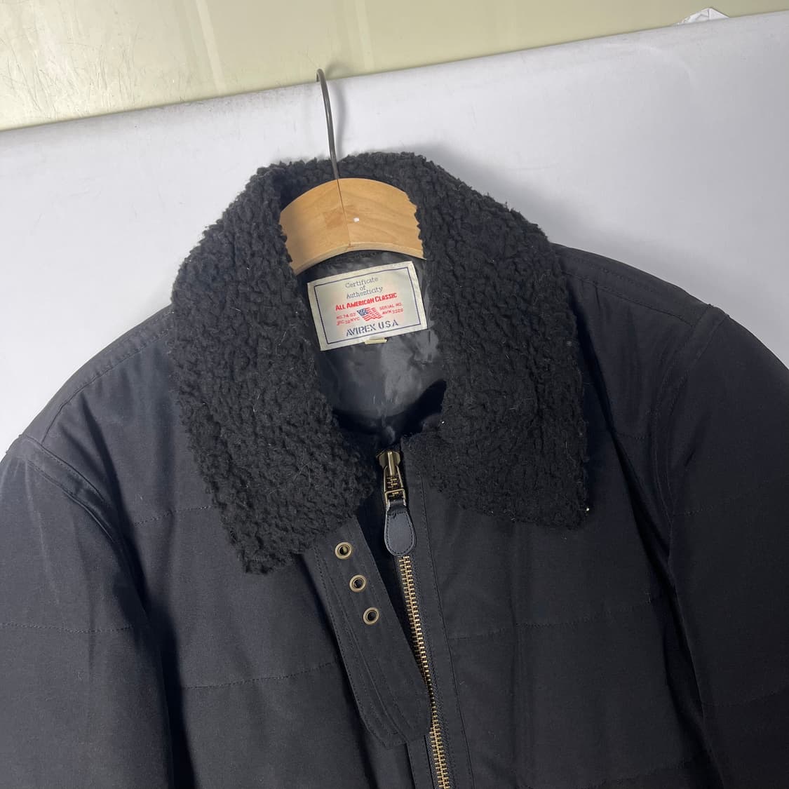 [Avirex] 아비렉스 B-3 플리스 덱자켓 상품이미지2