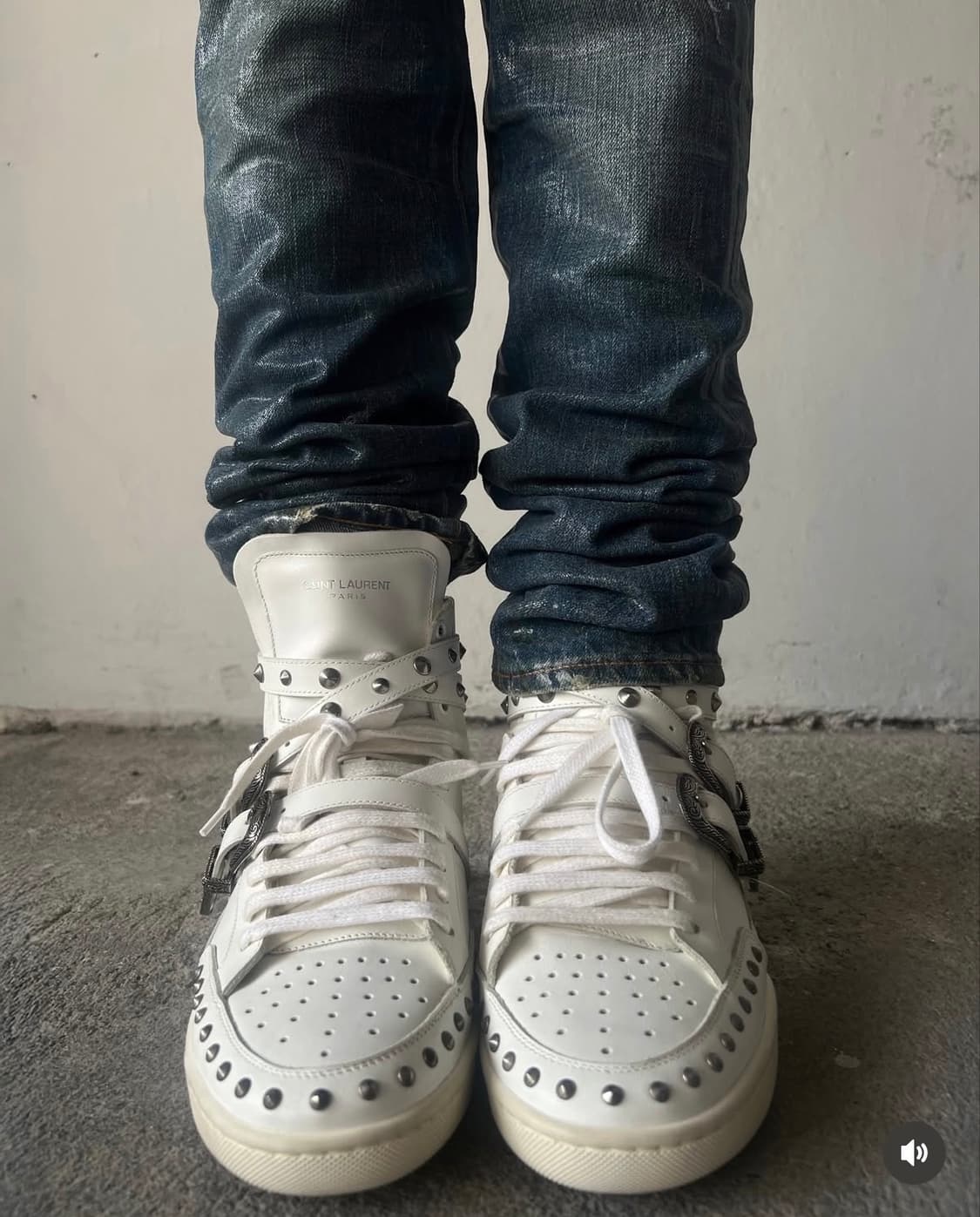 Saint Laurent SL/08H Western high-top 상품이미지7