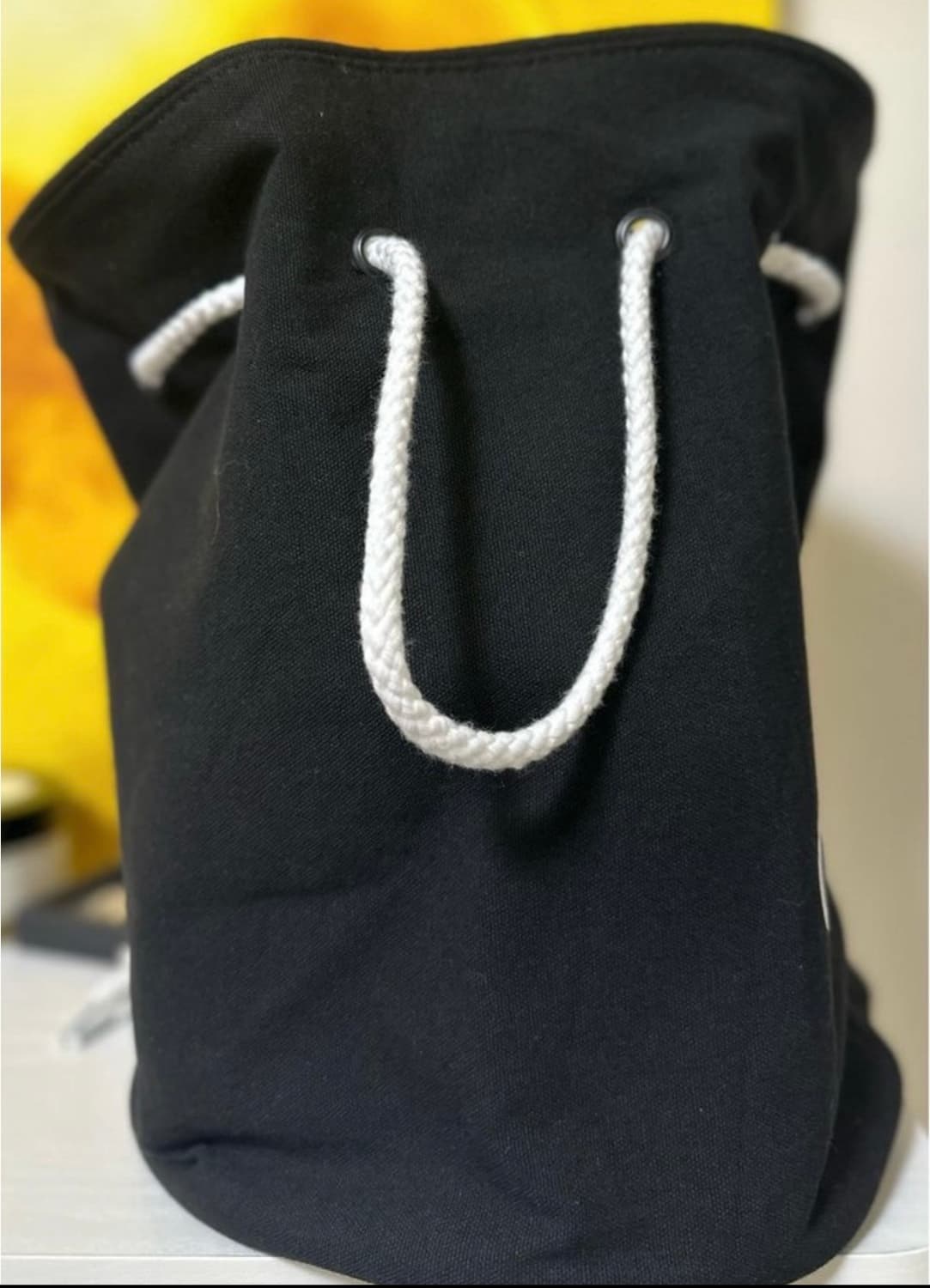 샤넬 블랙 드로스트링 버킷백 상품이미지2