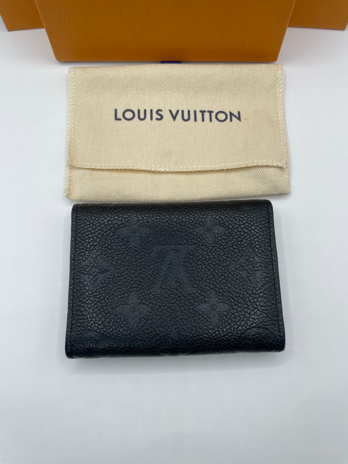 루이비통 앙프렝뜨 모노그램 카드지갑 블랙 상품이미지5